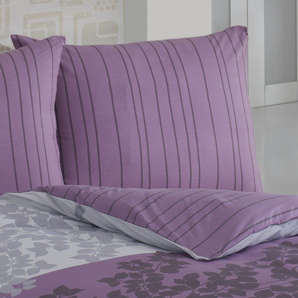 Posteljina Serenity Lilac, 135x200 cm-image-1