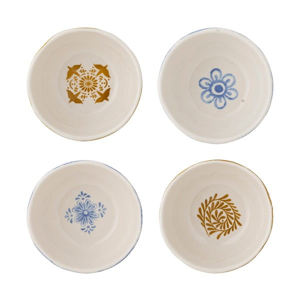 Plave/narančaste zdjelice u setu 4 kom od kamenine 200 ml Milton – Bloomingville-image-3