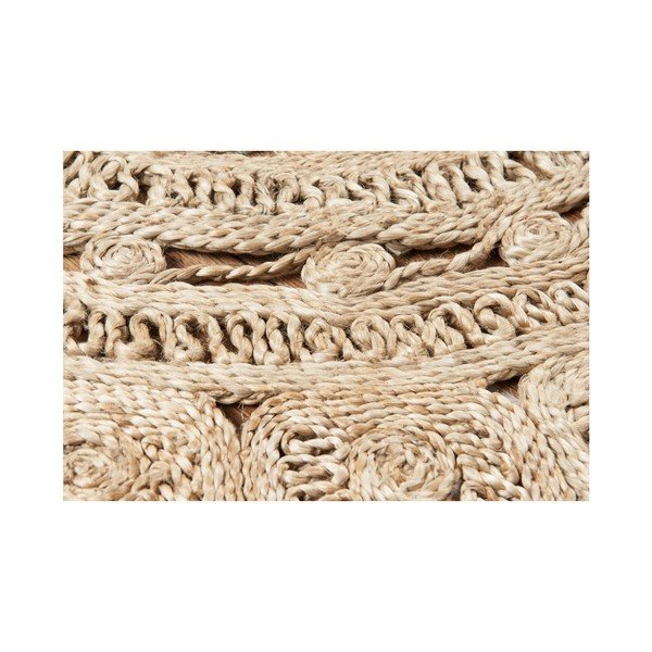 Tepih od smeđe jute Rustical Dream, Ø 120 cm-image-2