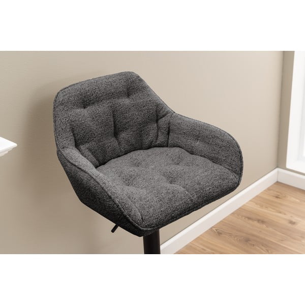 Tamno sive okretne barske stolice u setu 2 kom 109 cm Brooke – Actona-image-2