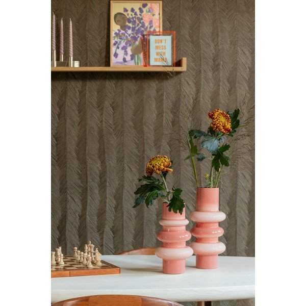 Ružičasta željezna vaza (visina 30 cm) Grato – PT LIVING-image-1