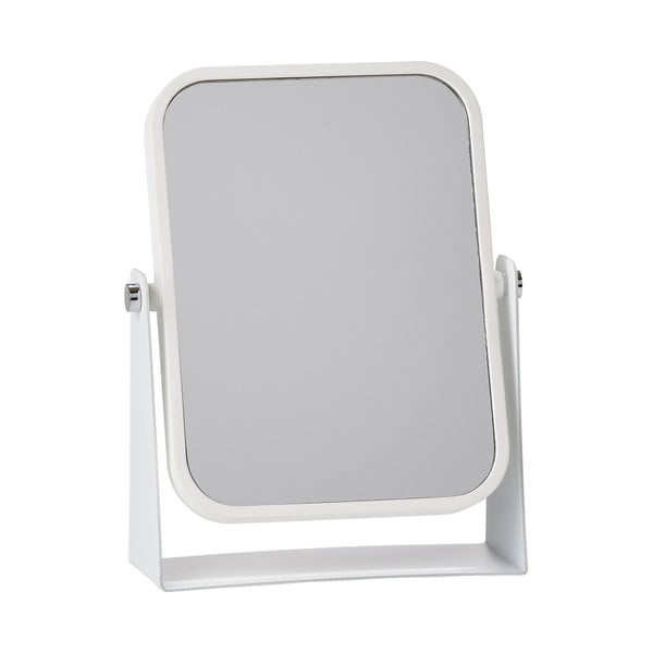 Kozmetičko stolno zrcalo s bijelim okvirom Zone