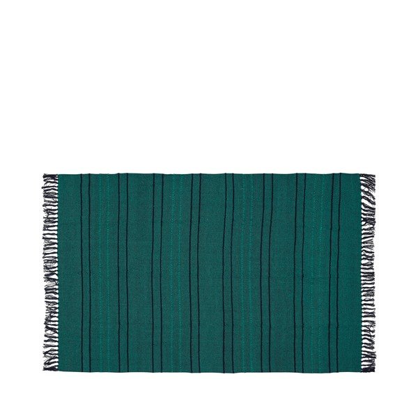 Zelena pamučna deka 140x200 cm Tap – Hübsch