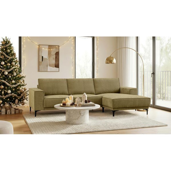 Zelena kutna garnitura (s desnim kutom) Copenhagen – Scandic-image-2