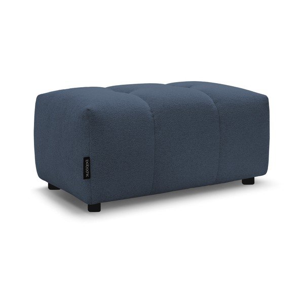 Plavi tabure od šenila Roxelane – Bobochic Paris-image-3