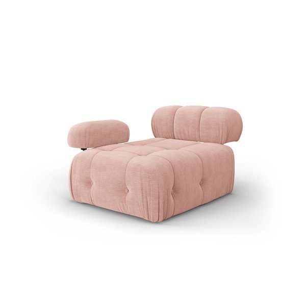 Svijetlo ružičasta modularna sjedeća garnitura Ferento – Cosmopolitan Design-image-3
