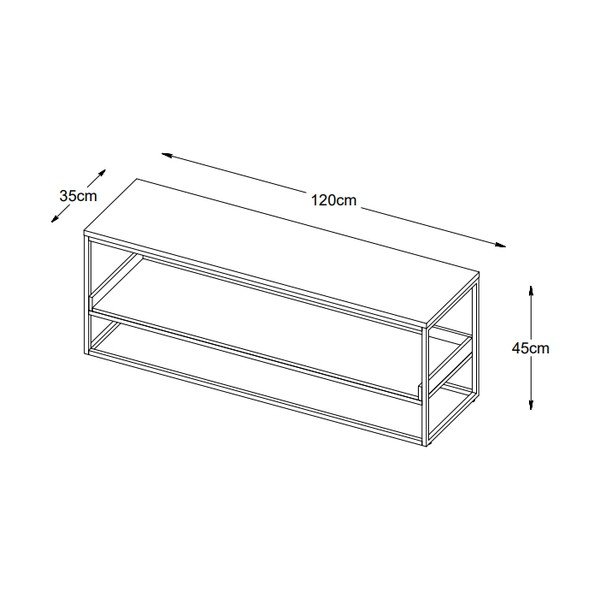 Cipelar u prirodnoj boji Rivoli - Unique Furniture-image-2