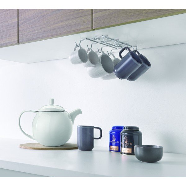 Željezan zidni stalak za šalice Octo-Mug – Metaltex-image-1