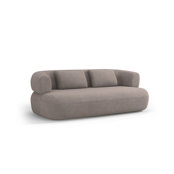 Svjetlo smeđa sofa od bouclé tkanine 178 cm Jenny – Micadoni 