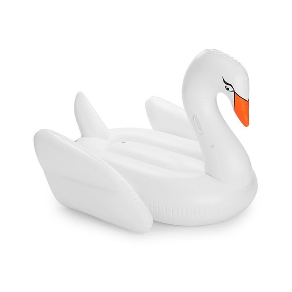Bijela ležaljka na napuhavanje Gadgets House Swan