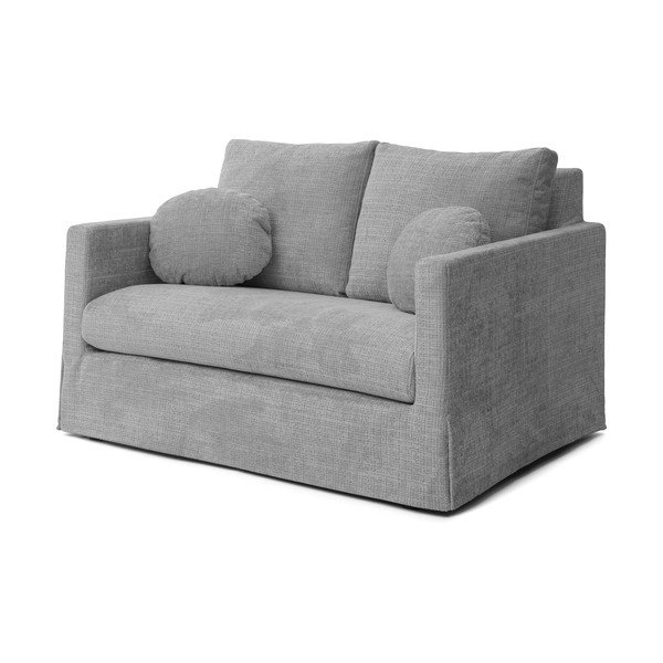 Svijetlo siva sofa 140 cm Paphos – Ropez