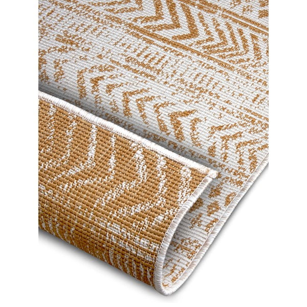 Oker žuti/bijeli vanjski tepih 120x170 cm Biri – NORTHRUGS-image-2