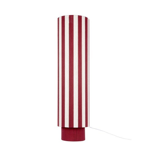 Crvena/bijela stojeća svjetiljka od užeta (visina 106 cm) Vienna Stripes – Leitmotiv