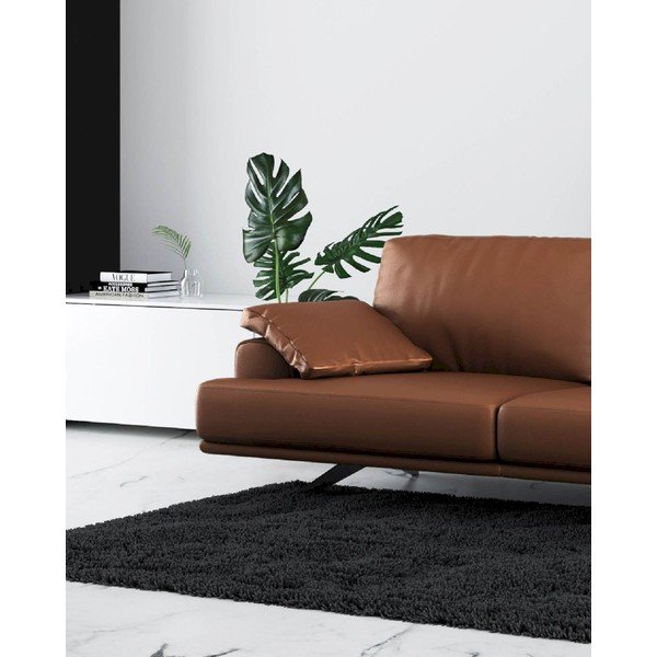 Konjak smeđa kožna sofa 220 cm Prado – MESONICA-image-3