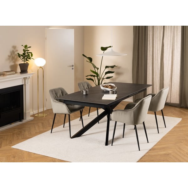 Proširiv blagovaonski stol keramički 100x240 cm Irwine – Actona-image-1