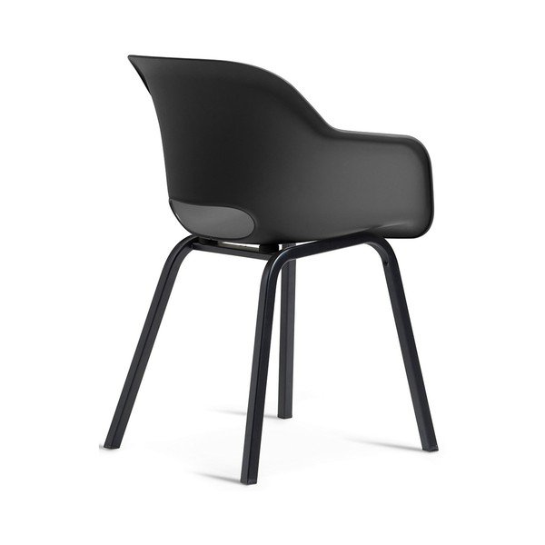 Antracitno sive metalne/plastične vrtne stolice u setu 2 kom Noa Duo – Keter-image-3