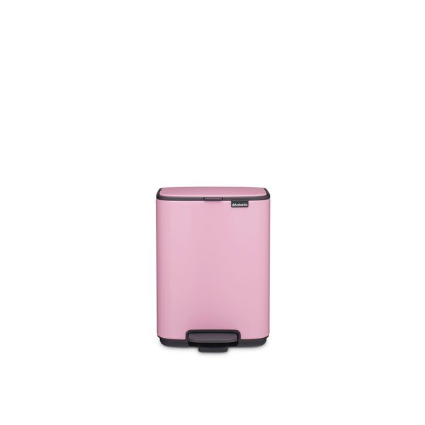 Ružičasta željezna kanta za smeće s pedalom 4 l Bo – Brabantia-image-4