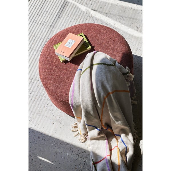 Crveni tabure Marshmellow – Hübsch-image-2