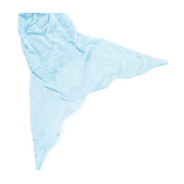 Plava deka od mikrovlakana DecoKing Siren, 190 cm