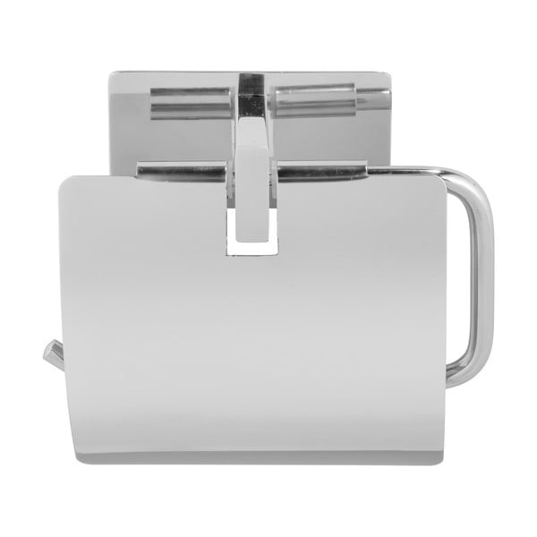 Samoljepljiv držač toaletnog papira od nehrđajućeg čelika u sjajno srebrnoj boji Genova – Wenko-image-2