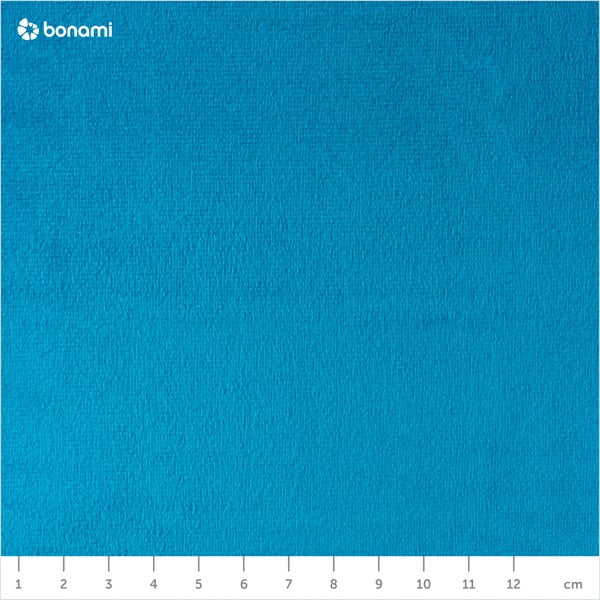 Plava baršunasta fotelja Mazzini Sofas Benito-image-1