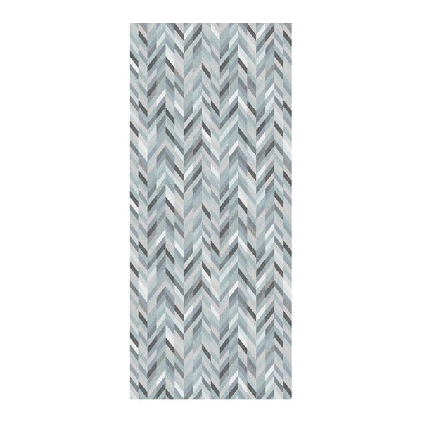 Plavo-sivi gazište Floorita Leather, 60 x 240 cm