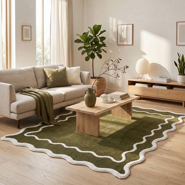 Tamno zeleni tepih 120x170 cm Dolce – ESTE-image-1