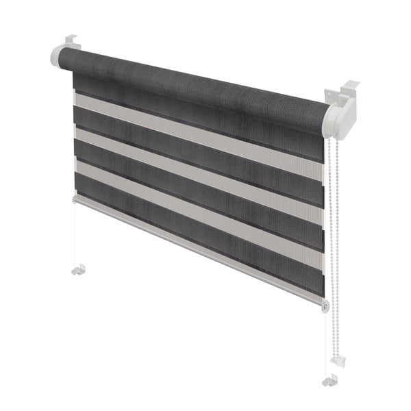 Tamno sive rolete 80x150 cm Zebra – Gardinia-image-1