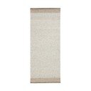 Bež obostrana/ručno rađena vunena staza 80x200 cm Nifelia – Kave Home