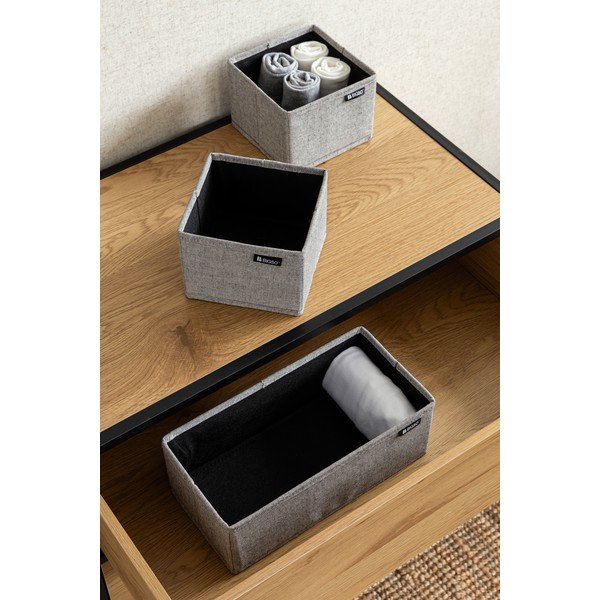 Tekstilni organizatori za ladice u setu 3 kom Soft Storage – Bigso-image-2