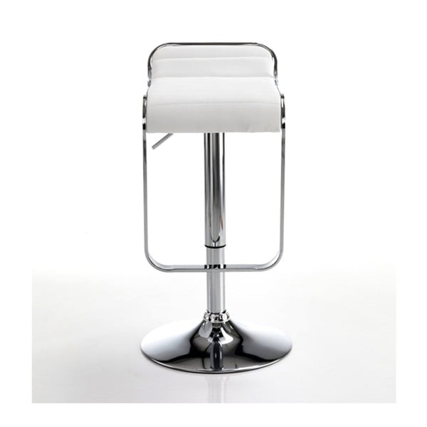 Bijela/u srebrnoj boji barska stolica 67 cm Snappy – Tomasucci-image-1