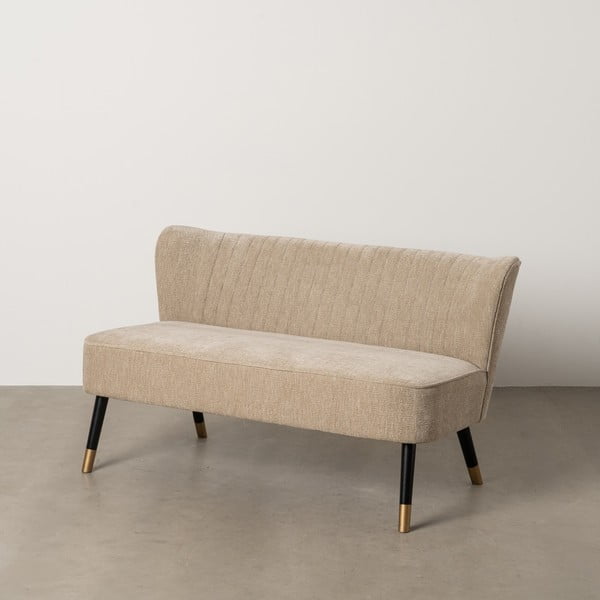 Bež sofa od šenila 134 cm Glam – Ixia-image-2