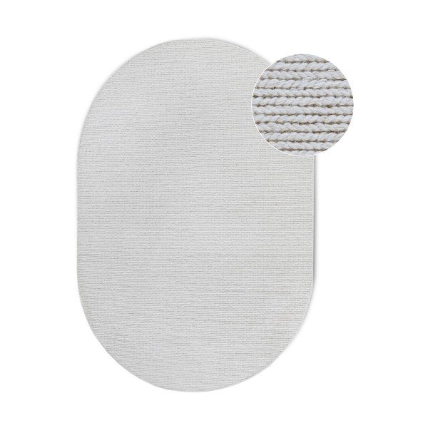 Bijeli ručno rađen vunen tepih 160x230 cm Francois – Villeroy&Boch