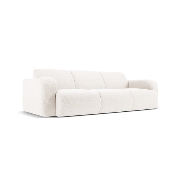 Bijela sofa od bouclé tkanine 235 cm Molino – Micadoni Home-image-2