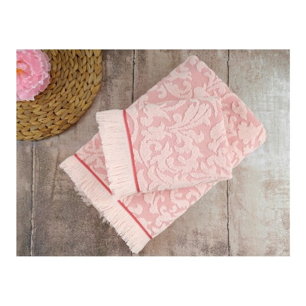 Set od 2 roza ručnika Irya Home Royal, 50x90 cm