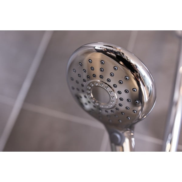 Glava za tuš Wenko Basic Chrome, ø 12 cm-image-1
