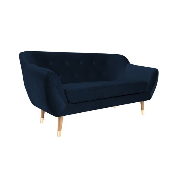 Tamnoplava dvosjeda Mazzini Sofas Amelie-image-2