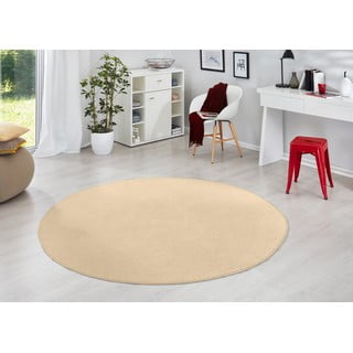 Bež okrugli tepih ø 133 cm Fancy – Hanse Home
