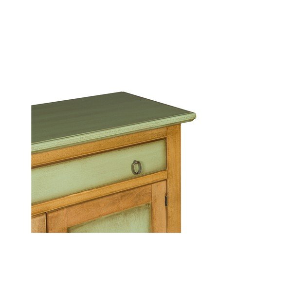 Evergreen House Credenza zeleno-smeđa komoda-image-2