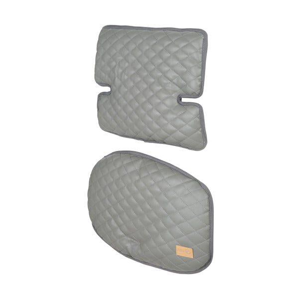 Sivo-smeđa dječja blagovaonska stolica Luxe – Roba-image-3