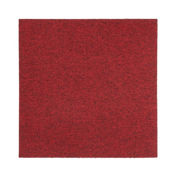 Set od 20 kvadrata crvenog tepiha Hanse Home Easy, 50 x 50 cm-image-1