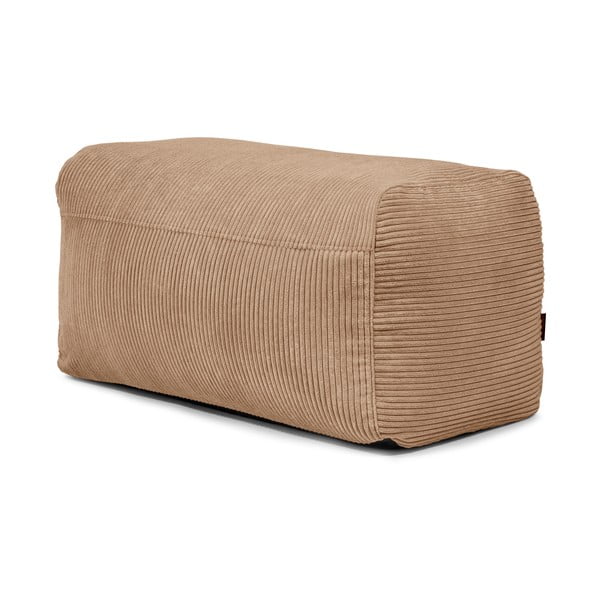 Smeđa vreća za sjedenje od samta Plus 100 Lounge – SLOWDOWN