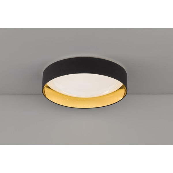 Crna LED stropna svjetiljka s mogućnosti zatamnjivanja Sete – Fischer & Honsel-image-1