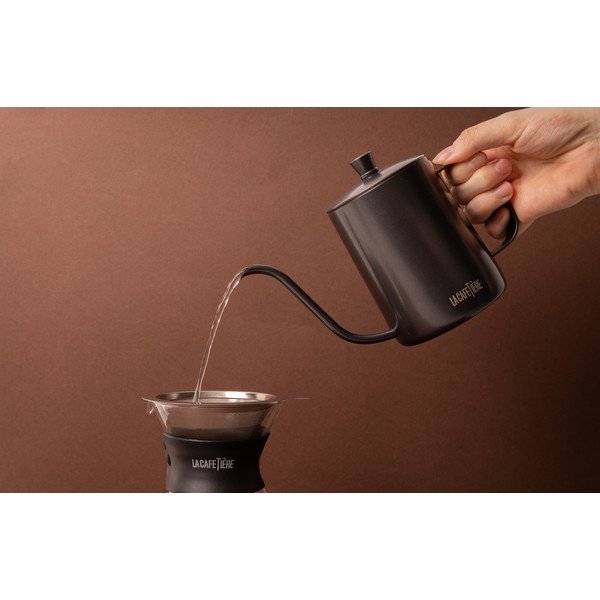 Siva posuda za pripremu kave od nehrđajućeg čelika 0,6 l La Cafetiere - Kitchen Craft-image-3