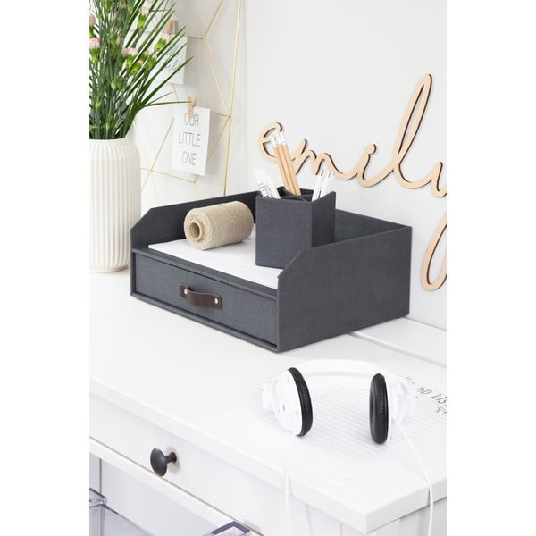 Kartonski uredski organizator za ladicu/za dokumente Walter – Bigso Box of Sweden-image-1