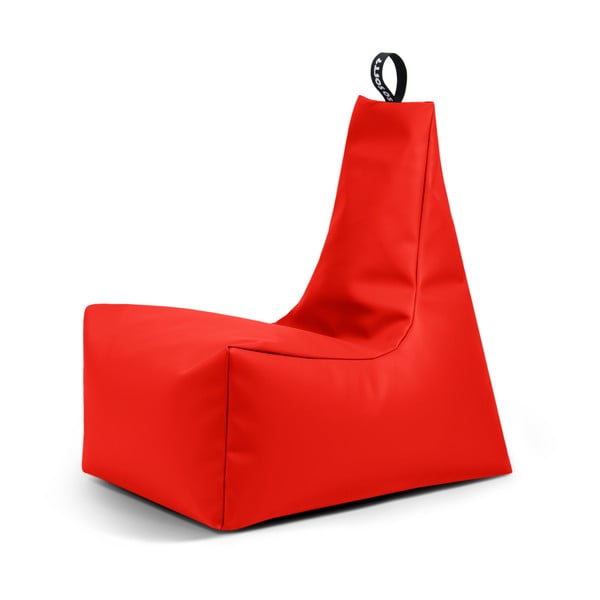 Crvena vreća za sjedenje od imitacije kože Icy XL – So Soft?