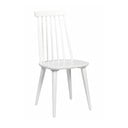 Bijela blagovaonska stolica od drveta kaučukovca, Rowico Lotta