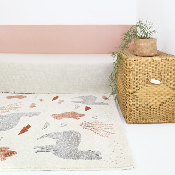 Krem dječji tepih 120x170 cm Andina by Mon Petit Art – Nattiot-image-2