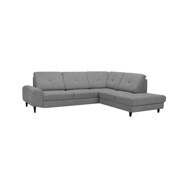 Svijetlosivi kutni kauč na razvlačenje s prostorom za odlaganje Windsor &amp; Co Sofas, desni kut Beta-image-1