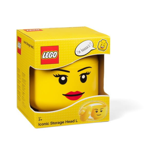Kutija za pohranu LEGO® Girl, ⌀ 24,2 cm-image-4